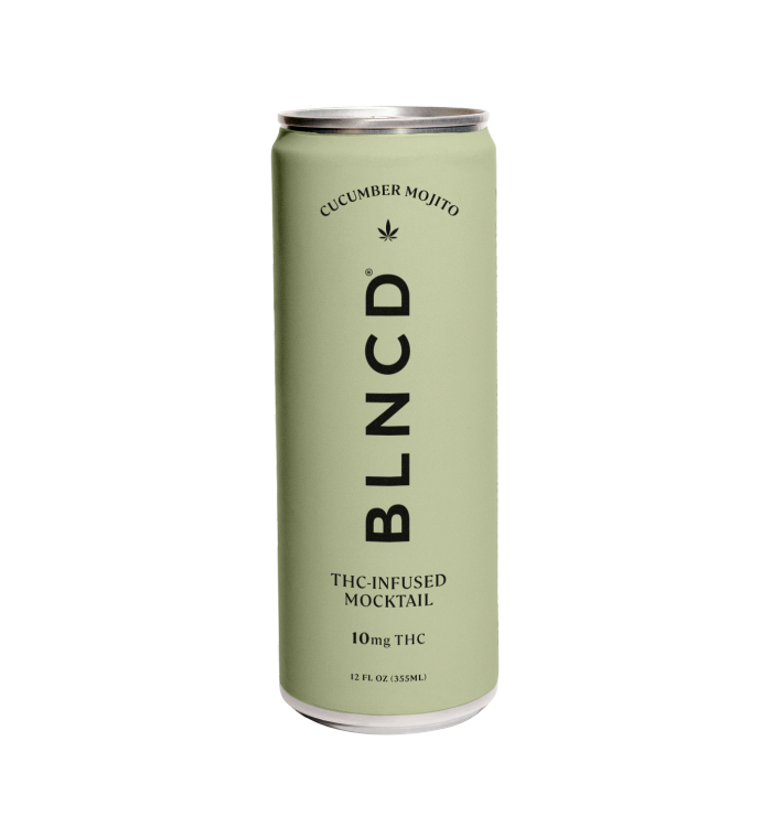 BLNCD Beverages 10mg THC Moctail / Cucumber Mojito